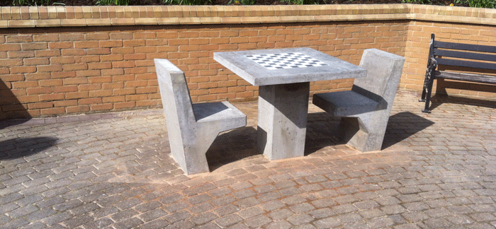 Outdoor Chess Tables